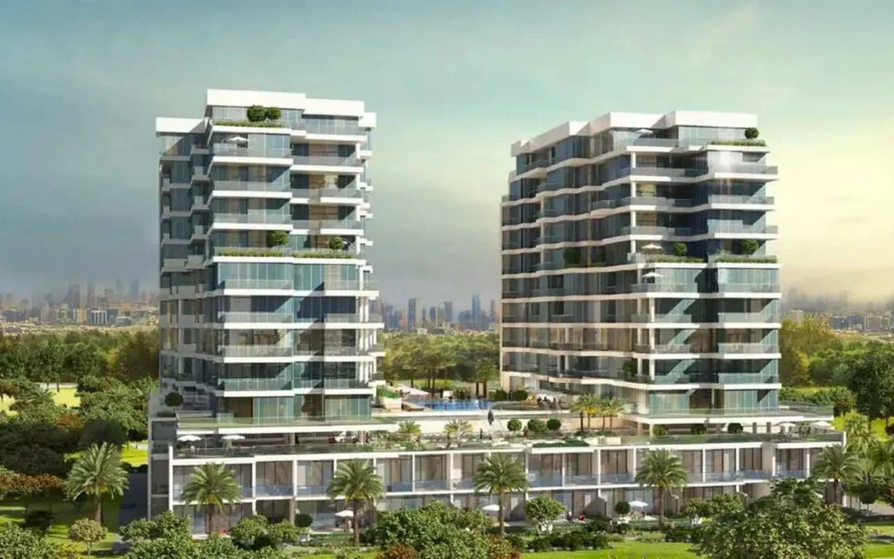 Premium residence Orchid with a swimming pool and a spa center in the prestigious area of Damac ...