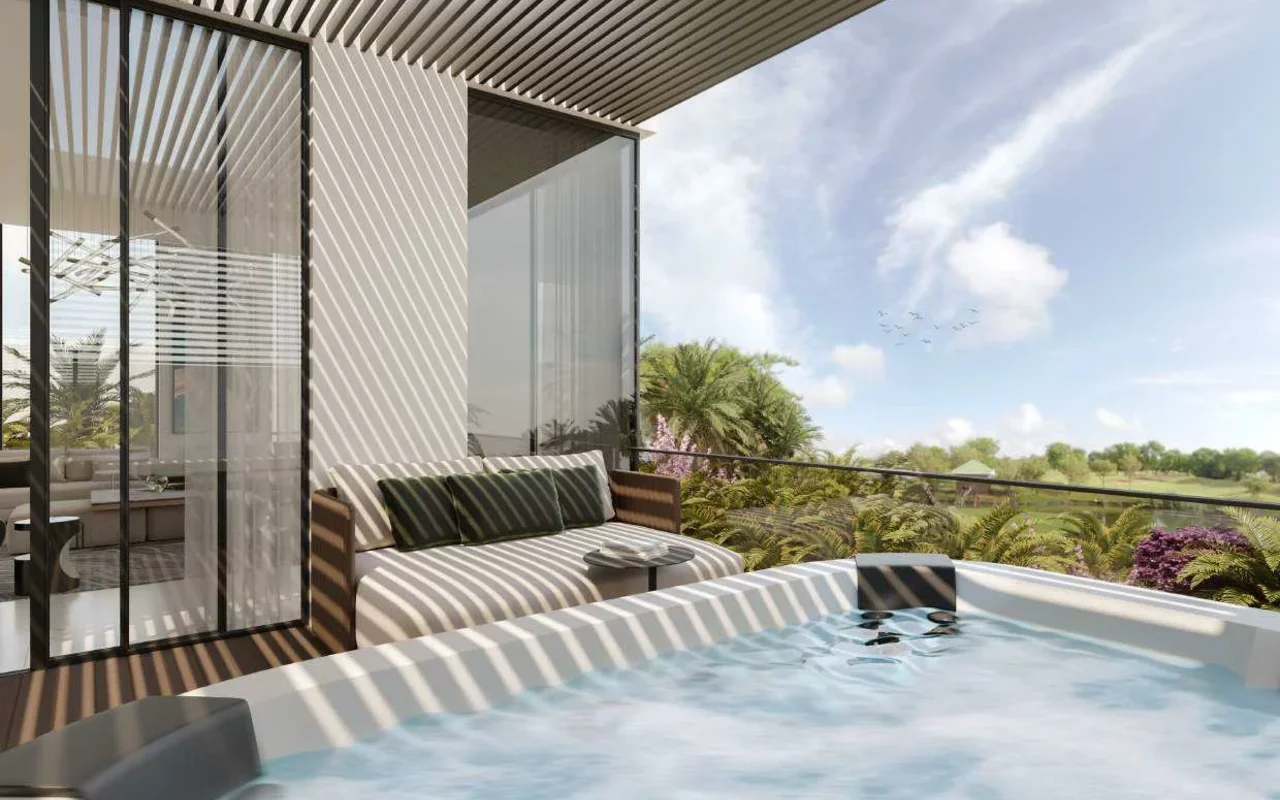 Апартаменты в комплексе New complex of villas and townhouses with a golf course Terra Golf Collection, Jumeirah Golf Est ..., Дубай — 4