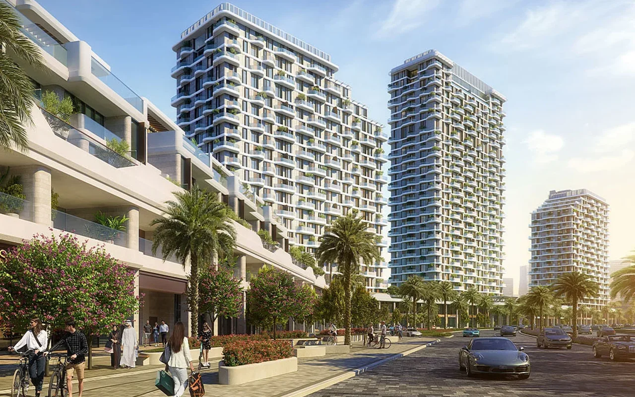 Residential complex Aykon Heights residential complex with views of the harbor, water channel and city, Business Bay ... — 14