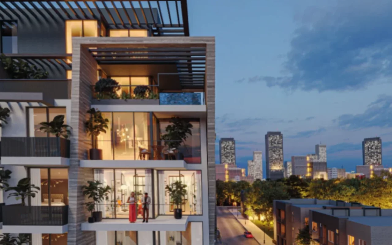 Апартаменты в комплексе Residential complex with terrace and swimming pool, on the shores of the Dubai Water Canal, in t ..., Дубай