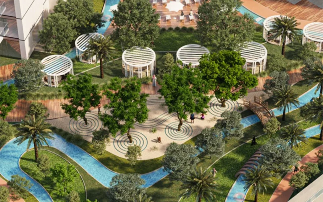 Residential complex Residential complex with terrace and swimming pool, on the shores of the Dubai Water Canal, in t ... — 13
