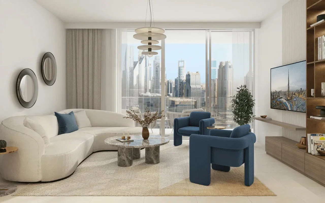 Residential complex Residential complex with terrace and swimming pool, on the shores of the Dubai Water Canal, in t ... — 3