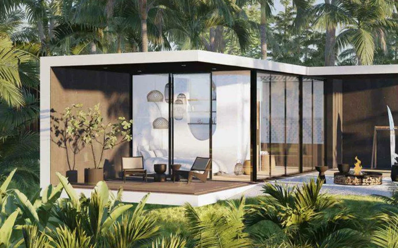 Апартаменты в комплексе Beachfront villas in a residential complex in the best surfing spot in Bali, Indonesia, Бали