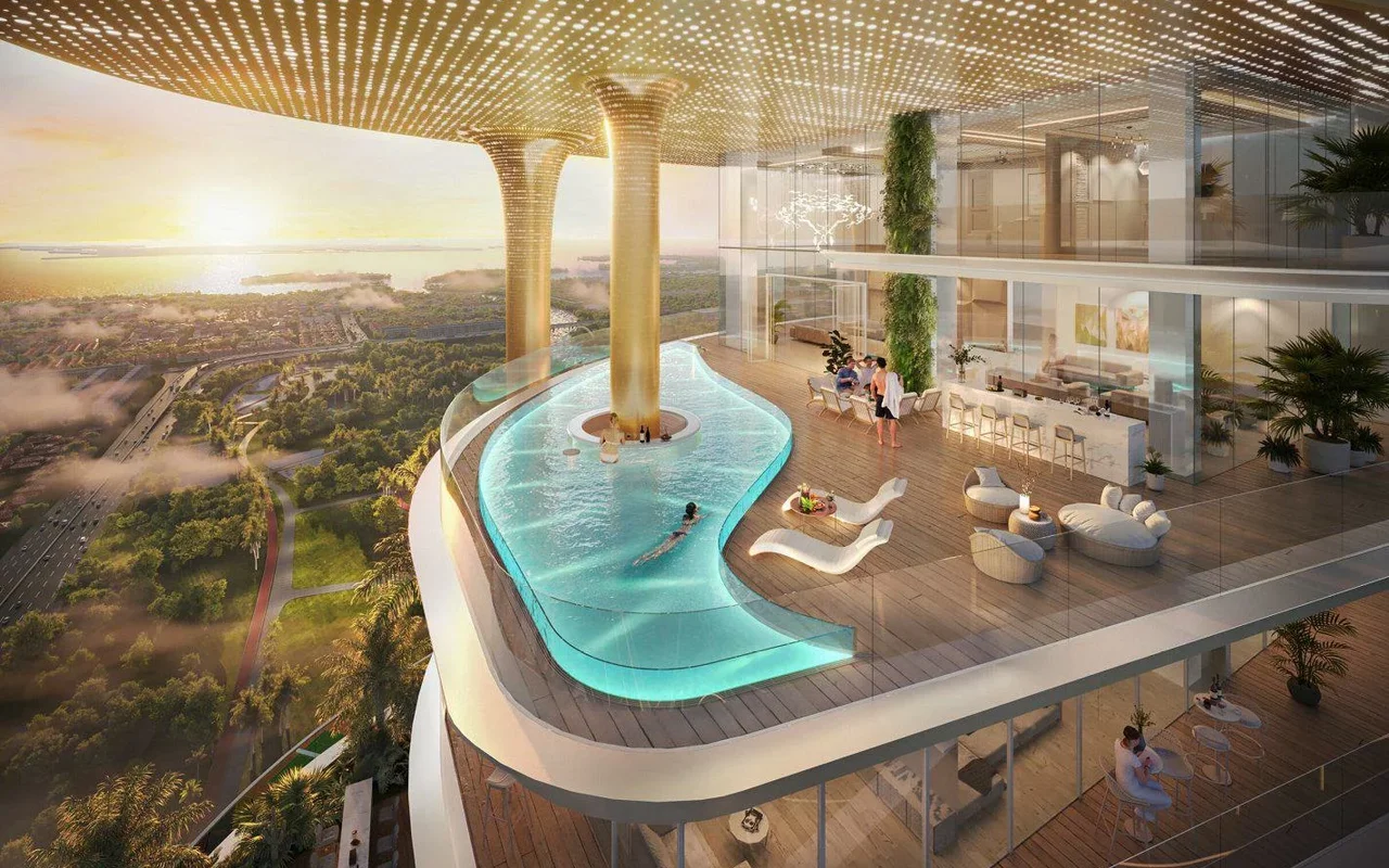 Residential complex New high-rise Sapphire Residence with swimming pools, a spa center and a co-working area near th ... — 9