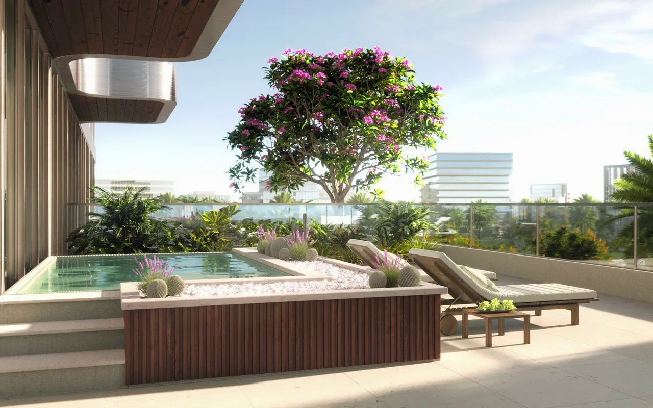 Апартаменты в комплексе Landmark project Seaside with beaches, hotels and golf courses, Dubai Islands area, Dubai, UAE, Дубай — 9