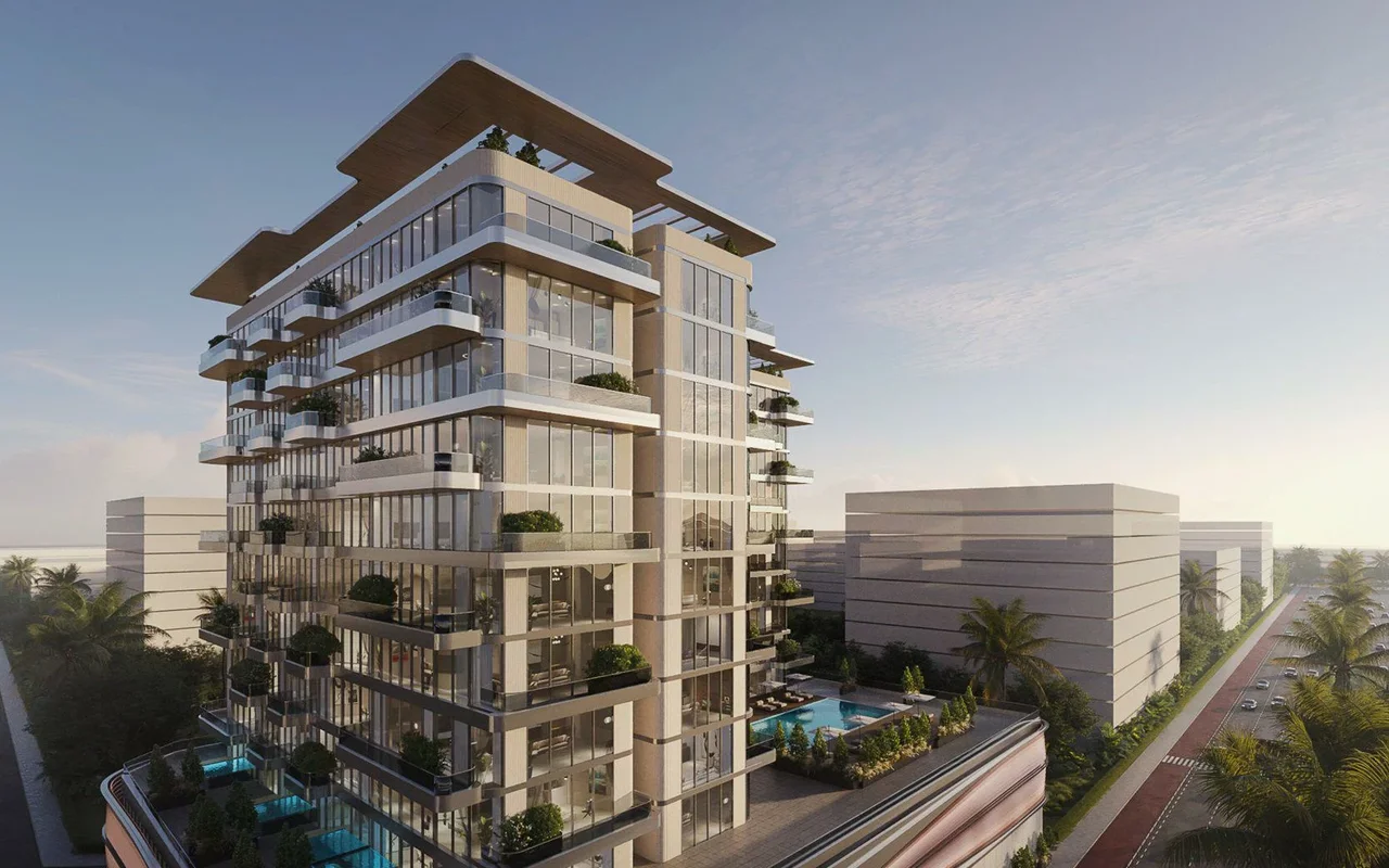 Апартаменты в комплексе Landmark project Seaside with beaches, hotels and golf courses, Dubai Islands area, Dubai, UAE, Дубай — 5