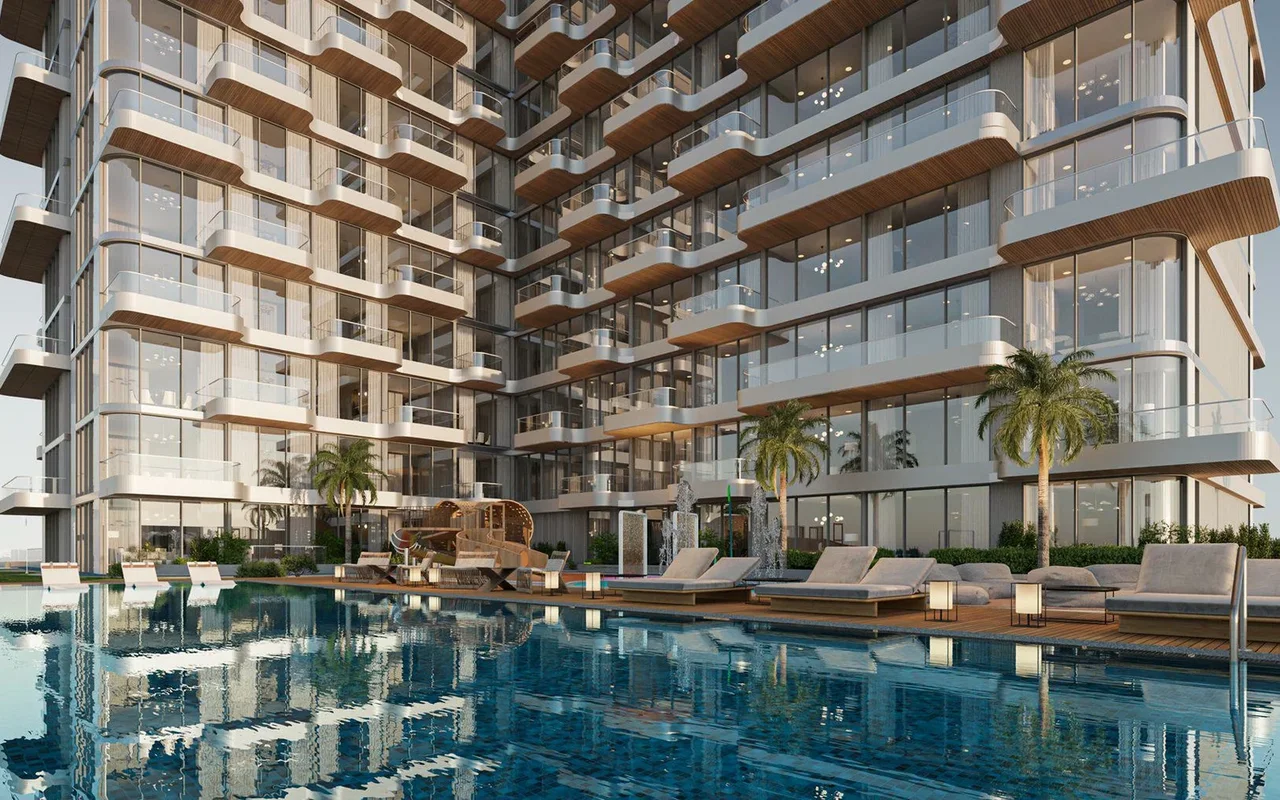 Апартаменты в комплексе Landmark project Seaside with beaches, hotels and golf courses, Dubai Islands area, Dubai, UAE, Дубай — 7