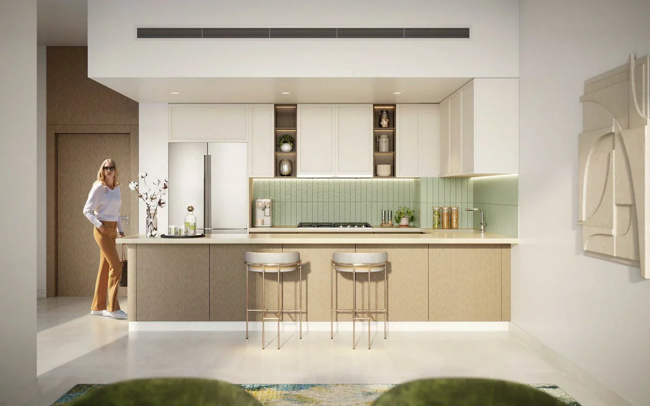 Residential complex New residence Eleve with swimming pools, a fitness center and lounge areas, Jebel Ali Industrial ... — 3