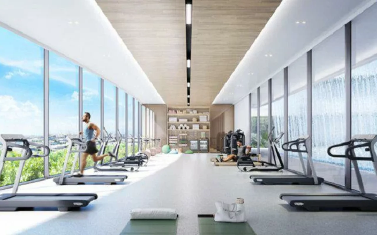 Residential complex New residence Eleve with swimming pools, a fitness center and lounge areas, Jebel Ali Industrial ... — 6