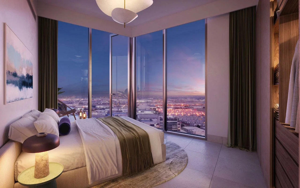Апартаменты в комплексе New residence Eleve with swimming pools, a fitness center and lounge areas, Jebel Ali Industrial ..., Дубай