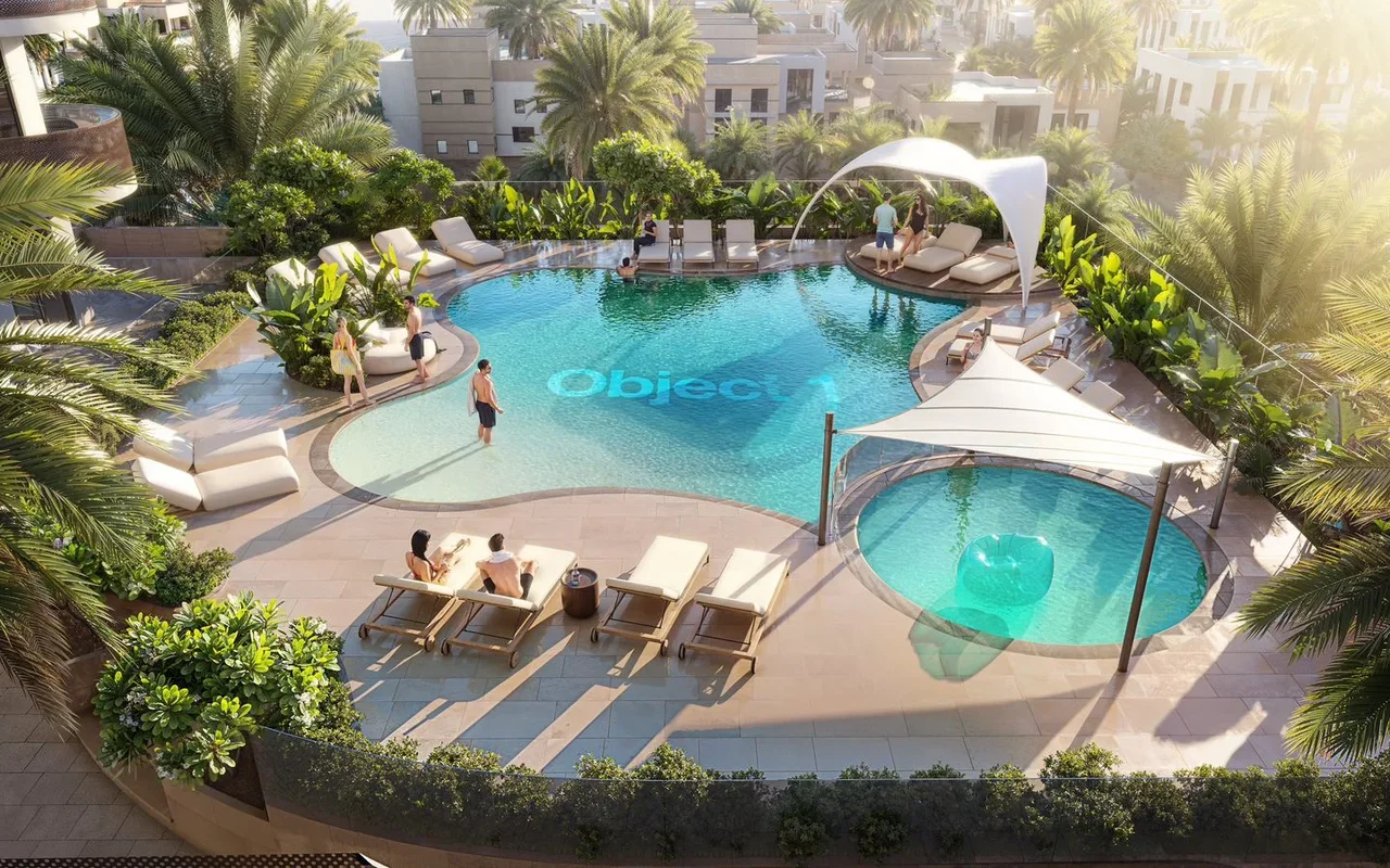 Residential complex New residence Eleve with swimming pools, a fitness center and lounge areas, Jebel Ali Industrial ... — 13