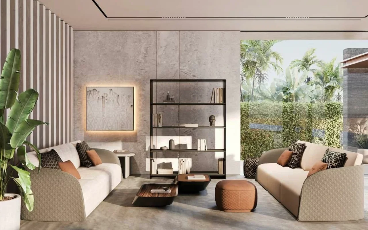 Residential complex New complex of furnished villas Mira Villas by Bentley Home with a lagoon, Meydan, Dubai, UAE — 7