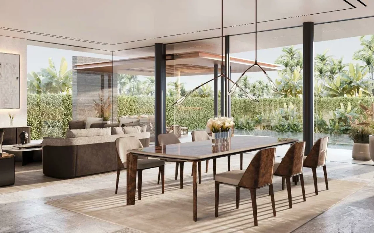 Residential complex New complex of furnished villas Mira Villas by Bentley Home with a lagoon, Meydan, Dubai, UAE — 5