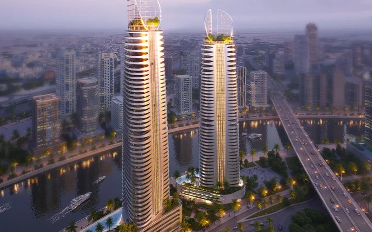 Residential complex New complex of furnished villas Mira Villas by Bentley Home with a lagoon, Meydan, Dubai, UAE — 12