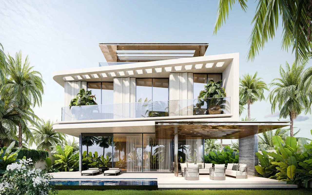 Residential complex New complex of furnished villas Mira Villas by Bentley Home with a lagoon, Meydan, Dubai, UAE — 2