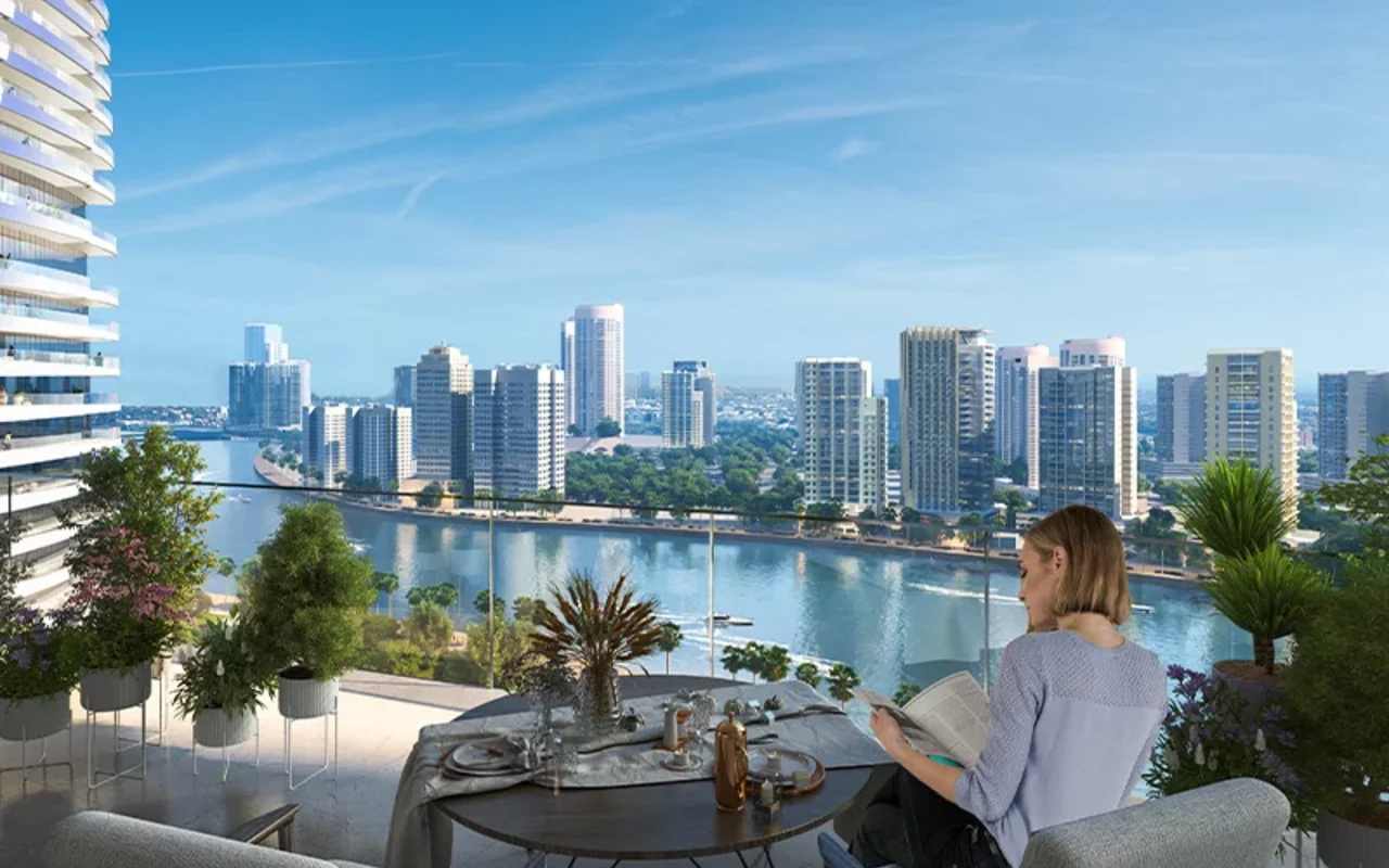 Residential complex New complex of furnished villas Mira Villas by Bentley Home with a lagoon, Meydan, Dubai, UAE — 14