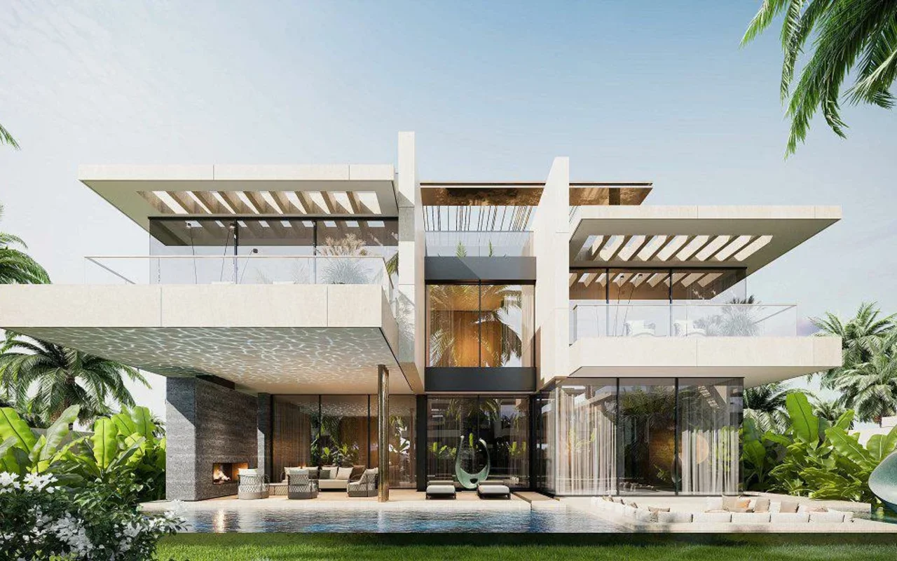 Residential complex New complex of furnished villas Mira Villas by Bentley Home with a lagoon, Meydan, Dubai, UAE — 3