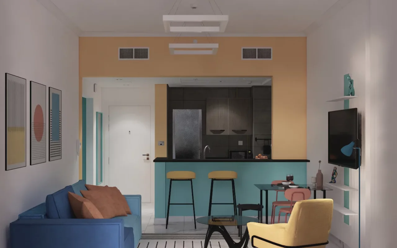 Студия, 31 м² — Dubai