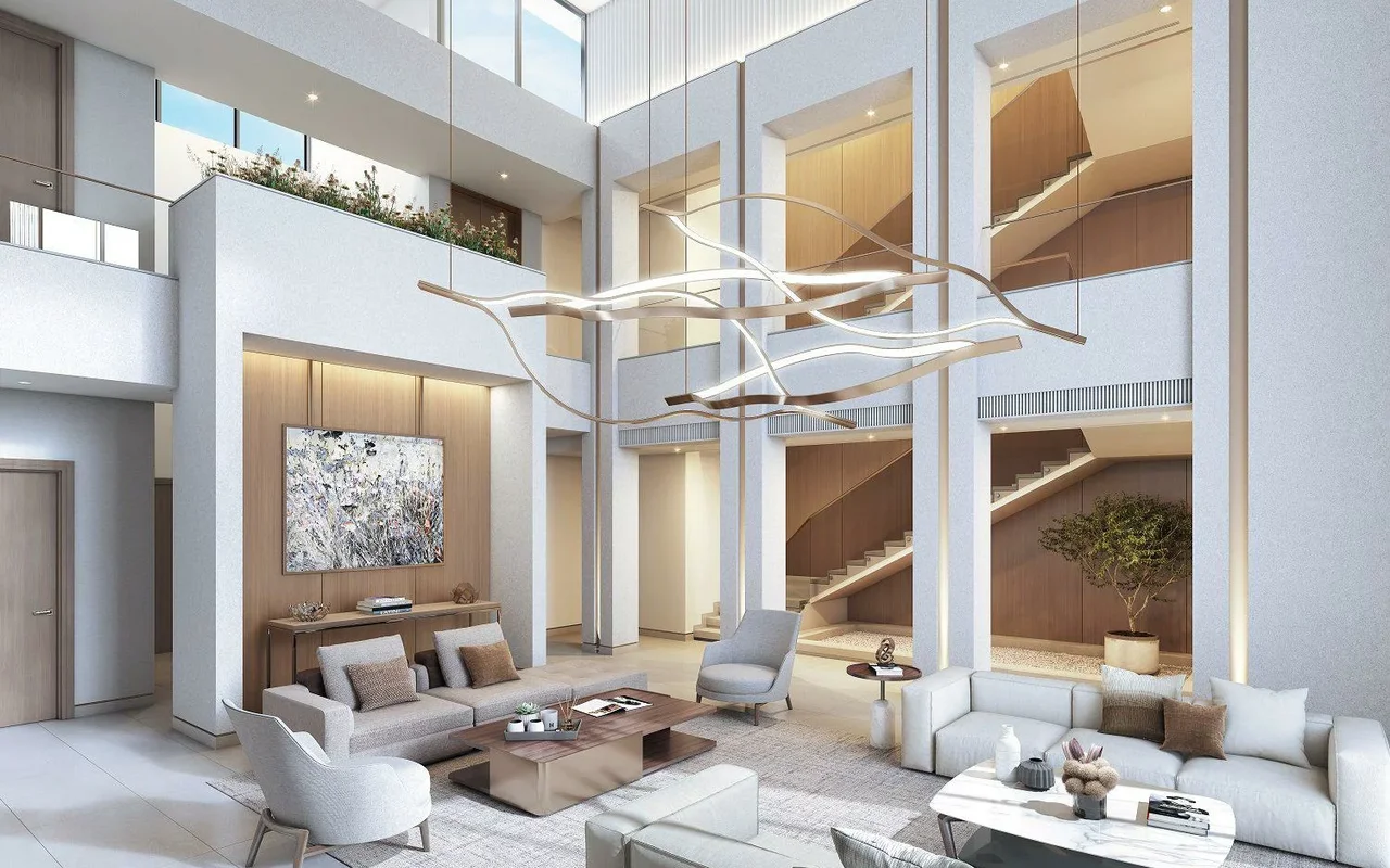 Апартаменты в комплексе Bianca Townhouses — luxury residence by Reportage Properties with swimming pools and green areas ..., Дубай — 14