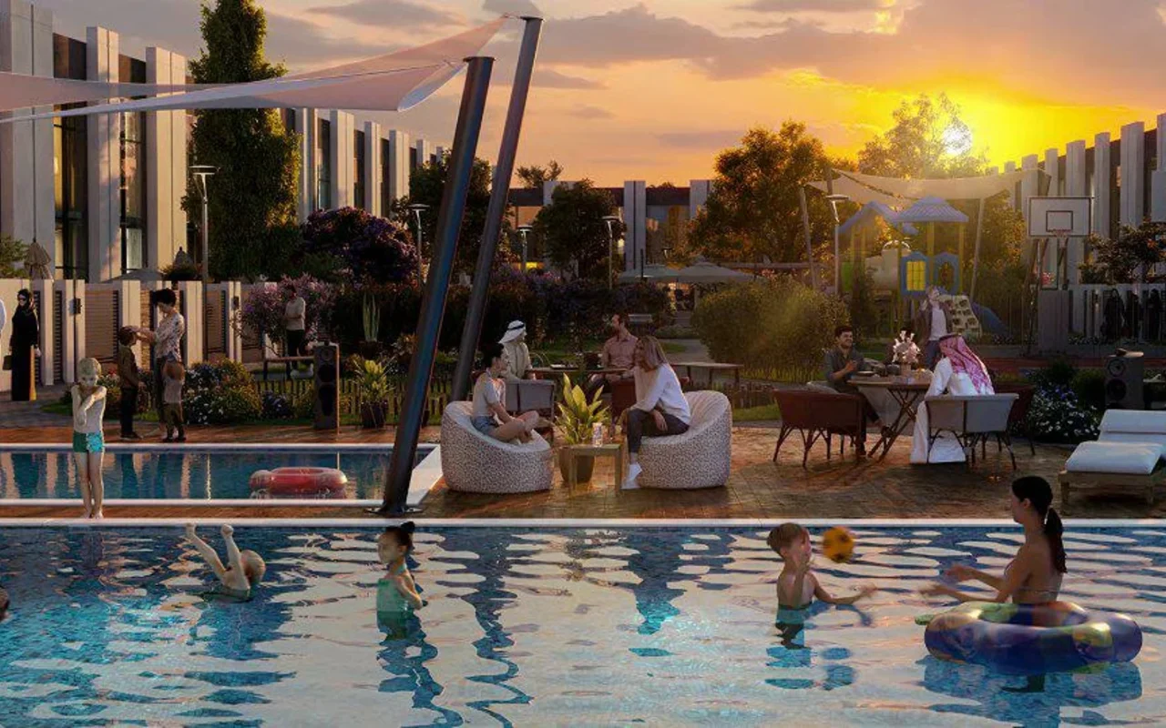 Апартаменты в комплексе Bianca Townhouses — luxury residence by Reportage Properties with swimming pools and green areas ..., Дубай — 7