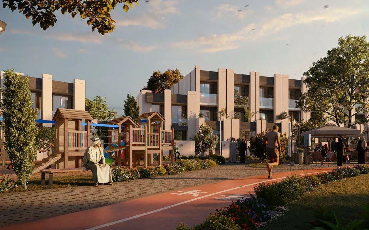 Апартаменты в комплексе Bianca Townhouses — luxury residence by Reportage Properties with swimming pools and green areas ..., Дубай — 6