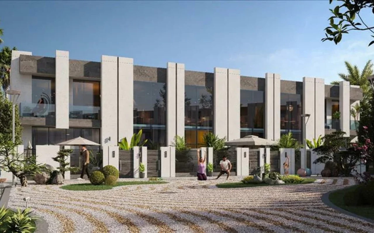 Bianca Townhouses — luxury residence by Reportage Properties with swimming pools and green areas ...