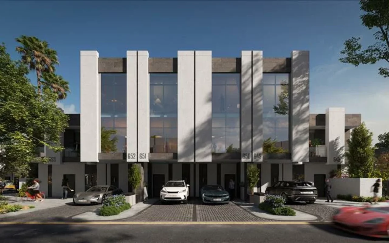 Апартаменты в комплексе Bianca Townhouses — luxury residence by Reportage Properties with swimming pools and green areas ..., Дубай — 8