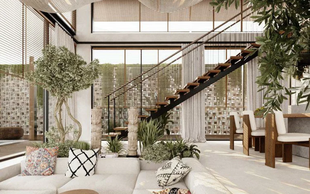 Residential complex New residential complex of first-class villas in Ubud, Bali, Indonesia — 14