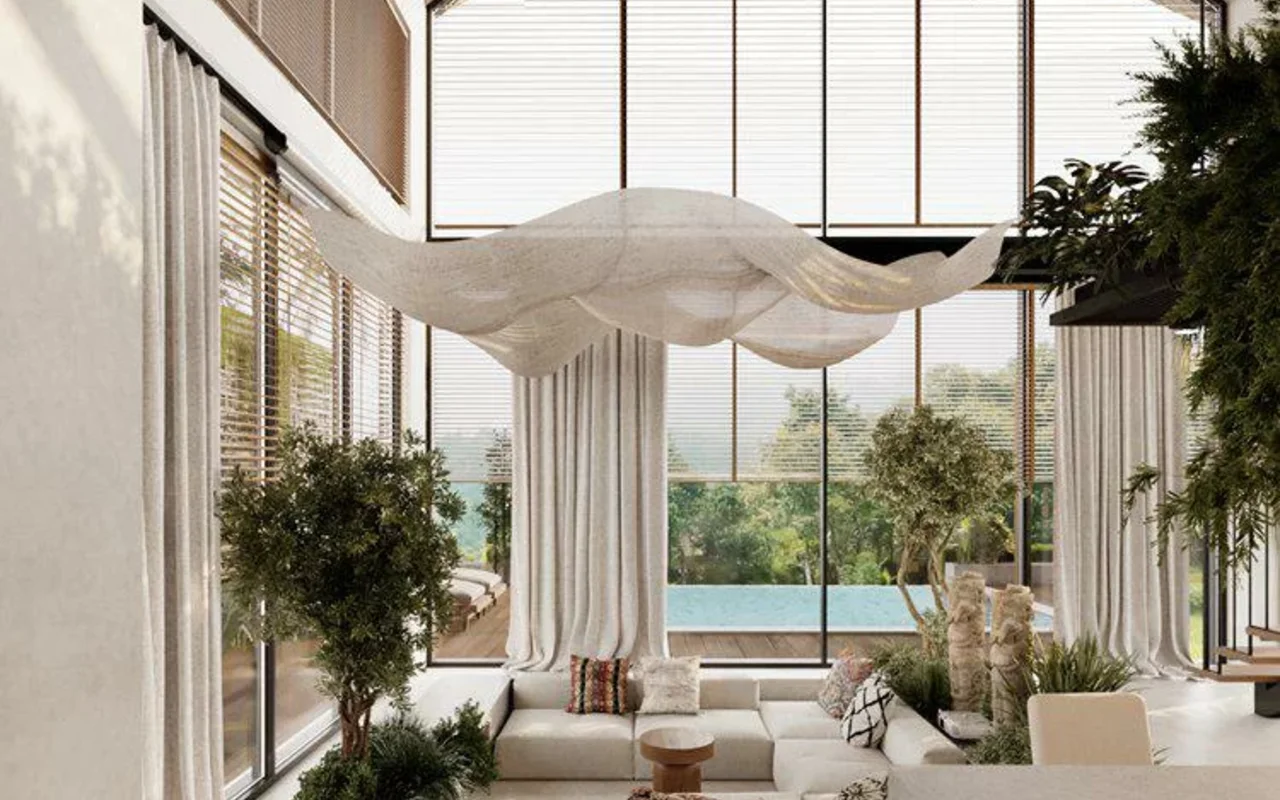 Residential complex New residential complex of first-class villas in Ubud, Bali, Indonesia — 13