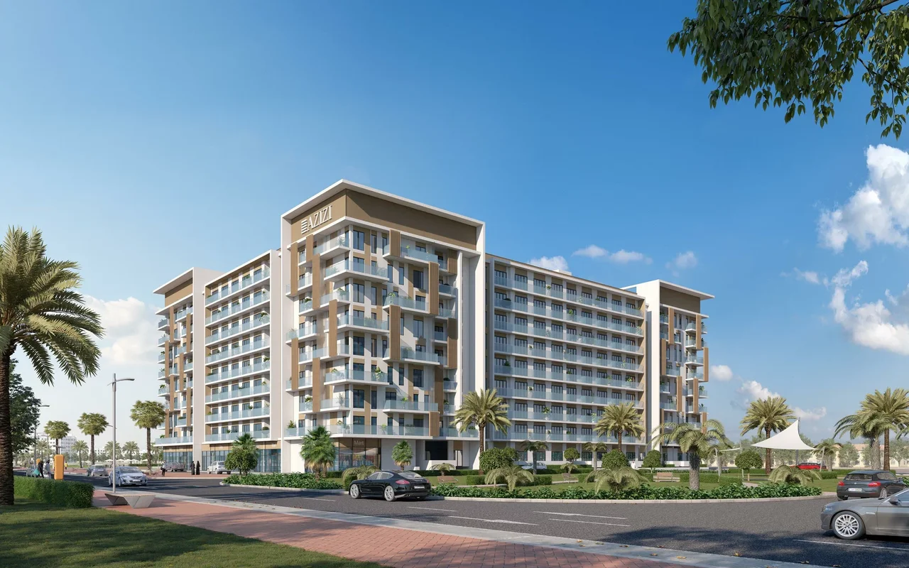 Апартаменты в комплексе New residence Beach Oasis 2 with a swimming pool and a manmade beach, Dubai Studio City, Dubai, UAE, Дубай — 3
