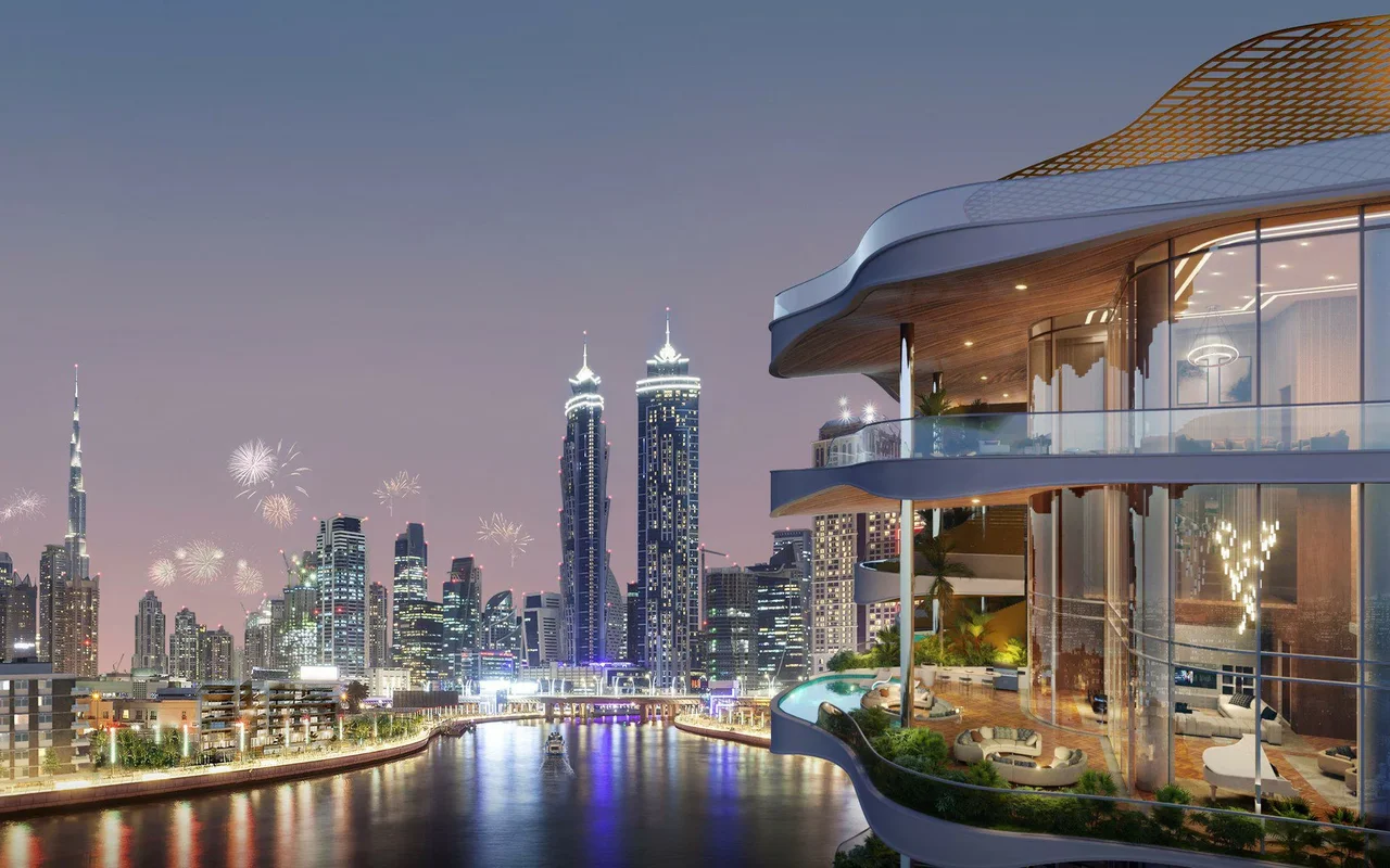 Апартаменты в комплексе New residence Natuzzi with a swimming pool close to beaches, Dubai Islands Front, Dubai, UAE, Дубай — 14