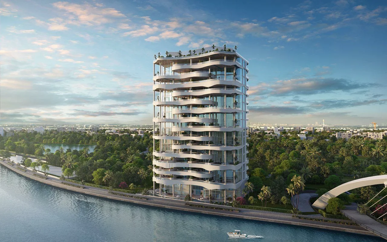 Апартаменты в комплексе New residence Natuzzi with a swimming pool close to beaches, Dubai Islands Front, Dubai, UAE, Дубай — 9