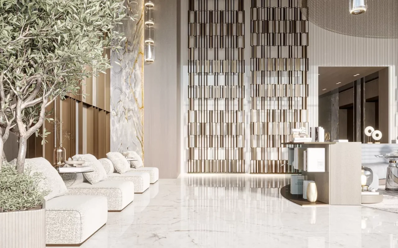 Апартаменты в комплексе New residence Natuzzi with a swimming pool close to beaches, Dubai Islands Front, Dubai, UAE, Дубай — 7