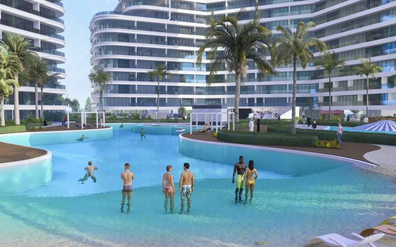 Апартаменты в комплексе New residence Natuzzi with a swimming pool close to beaches, Dubai Islands Front, Dubai, UAE, Дубай — 8