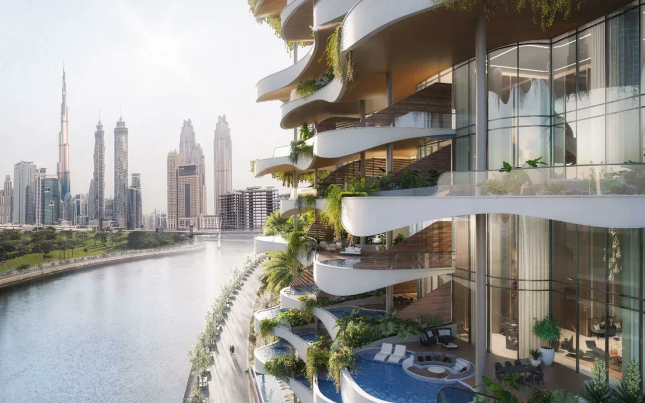 Апартаменты в комплексе New residence Natuzzi with a swimming pool close to beaches, Dubai Islands Front, Dubai, UAE, Дубай — 13