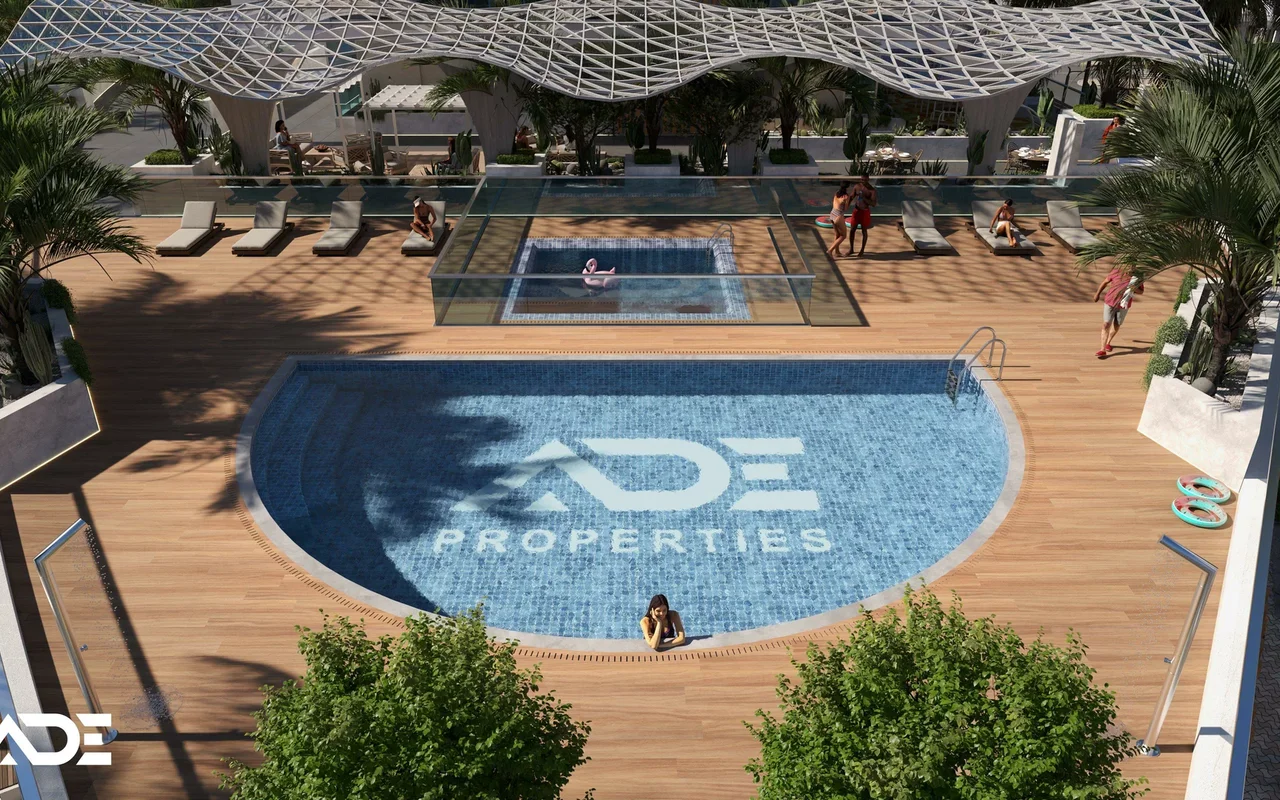 Апартаменты в комплексе New Deansgate residence with a swimming pool and lounge areas close to parks, Majan, Dubai, UAE, Дубай — 4