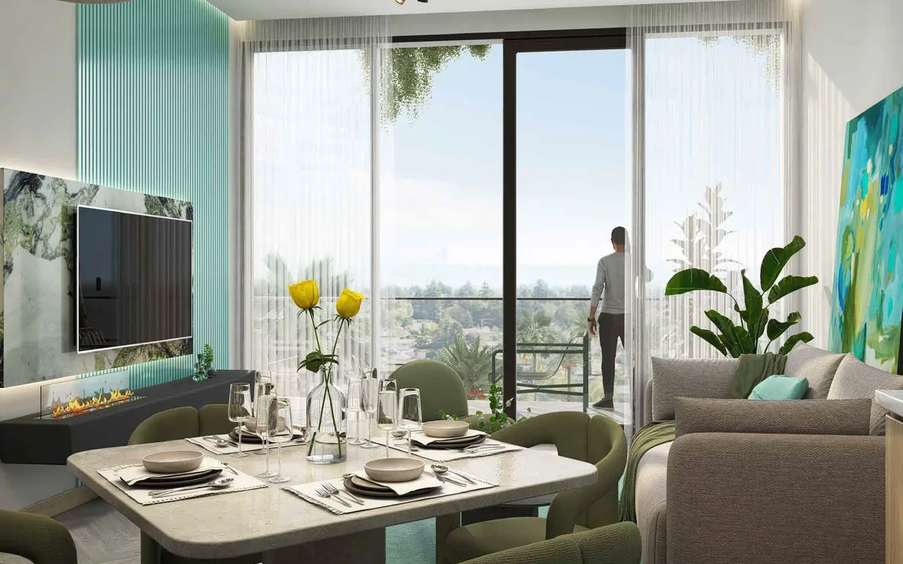 Апартаменты в комплексе New Elo 3 Residence with a swimming pool xlose to Downtown Dubai, Damac Hills 2, Dubai, UAE, Дубай — 2