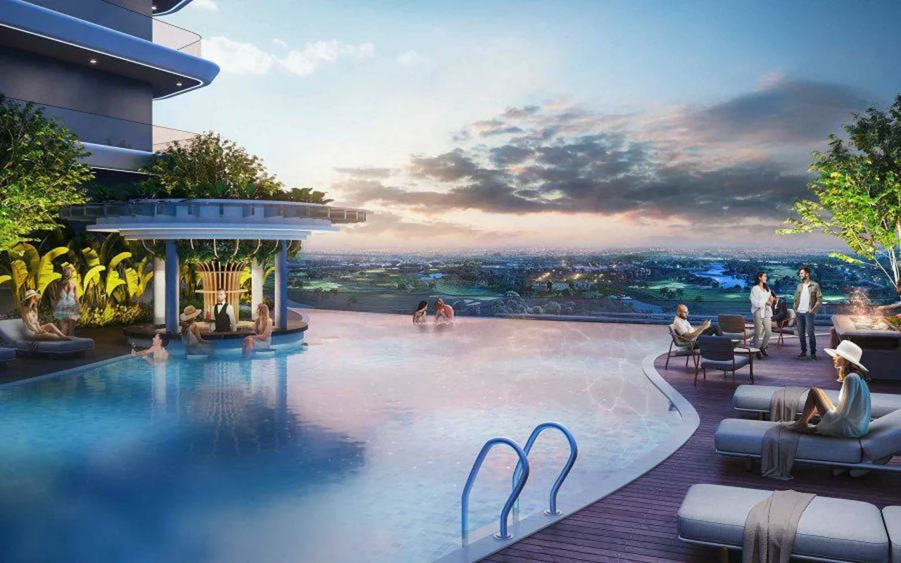 Апартаменты в комплексе New Elo 3 Residence with a swimming pool xlose to Downtown Dubai, Damac Hills 2, Dubai, UAE, Дубай — 7