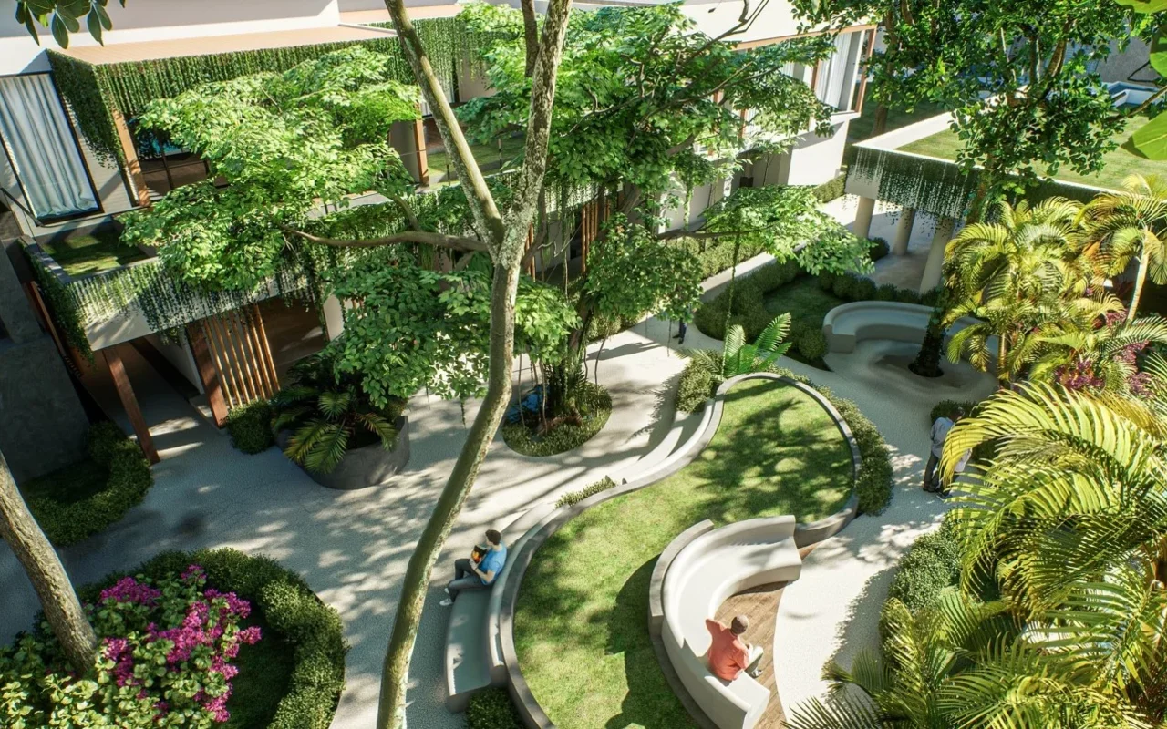 Апартаменты в комплексе Low-rise residential complex with jungle views 5 minutes from Ubud, Bali, Indonesia, Бали — 11