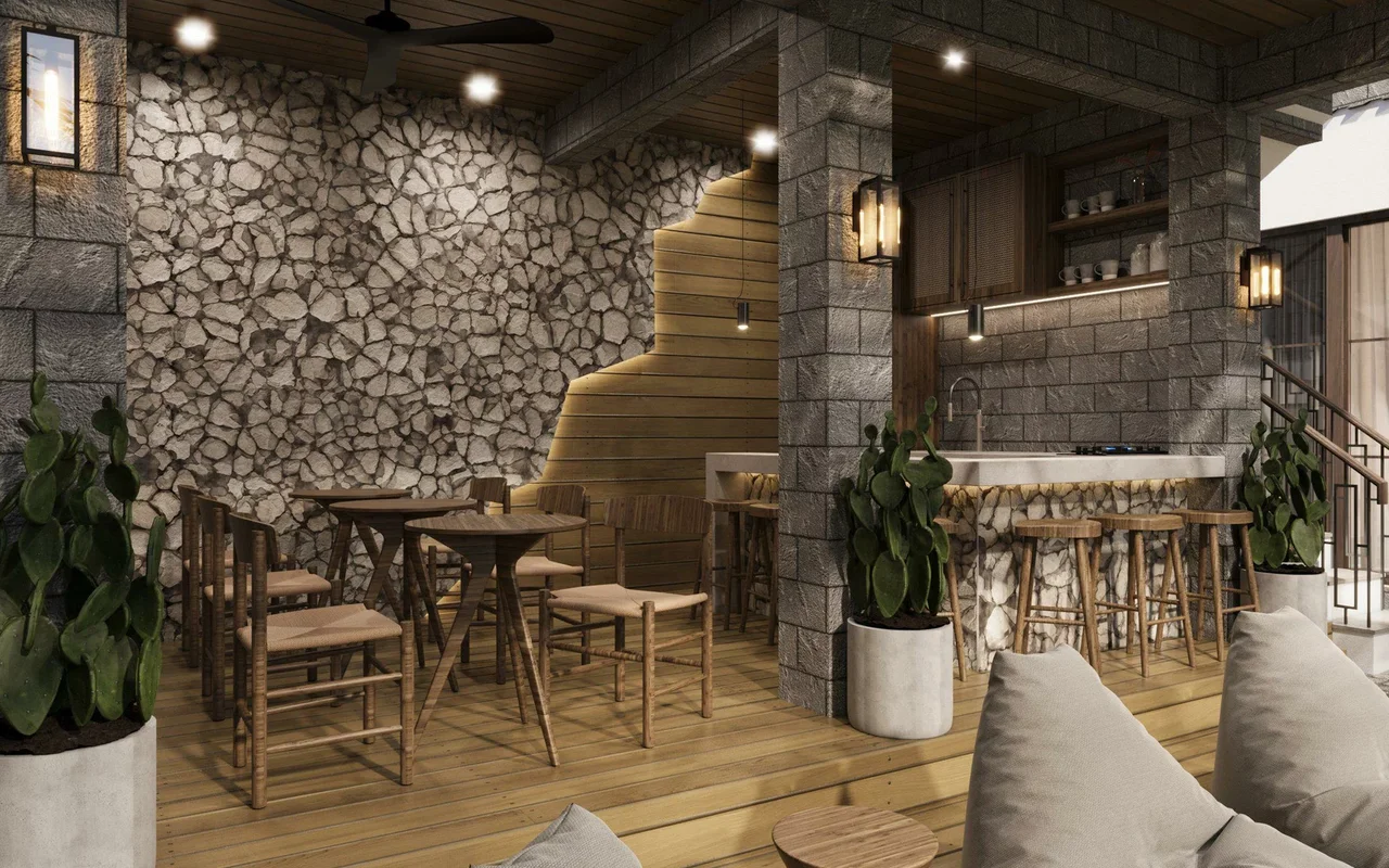 Апартаменты в комплексе Low-rise residential complex with jungle views 5 minutes from Ubud, Bali, Indonesia, Бали — 6