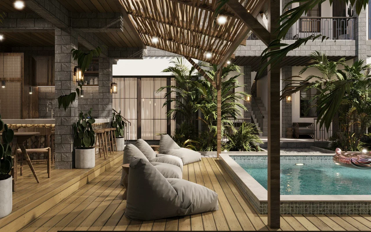 Апартаменты в комплексе Low-rise residential complex with jungle views 5 minutes from Ubud, Bali, Indonesia, Бали — 5