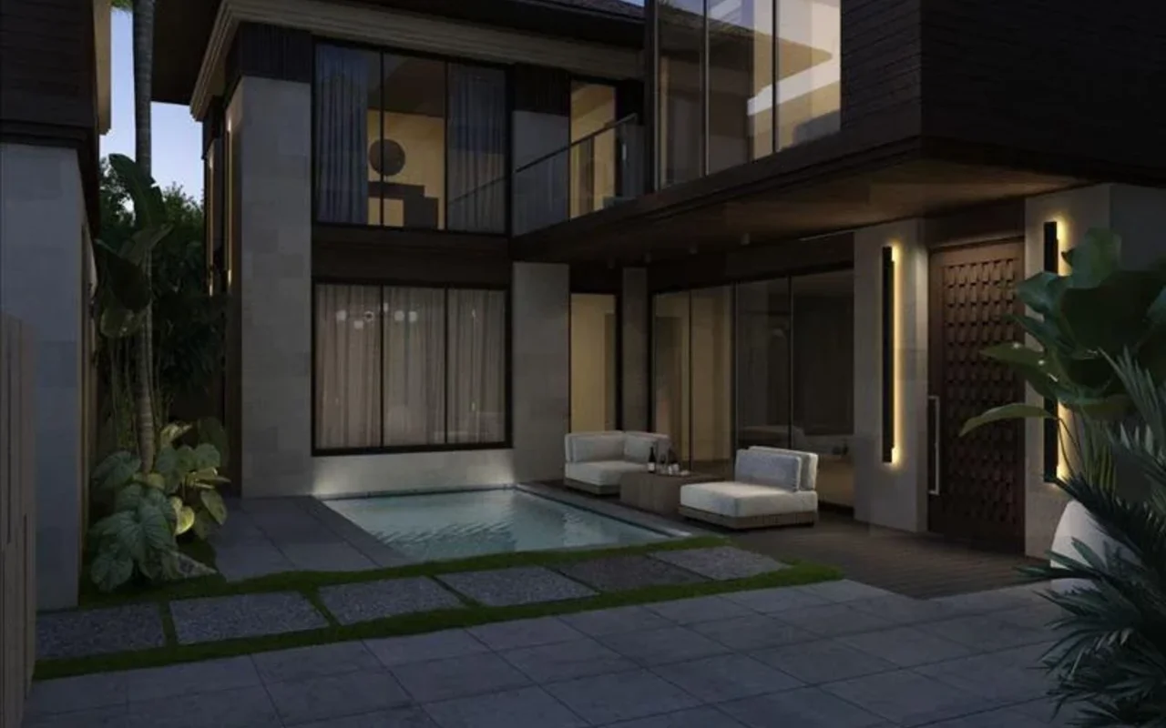 Апартаменты в комплексе Complex of furnished villas and duplexes at 500 meters from the beach, Sanur, Bali, Indonesia, Бали