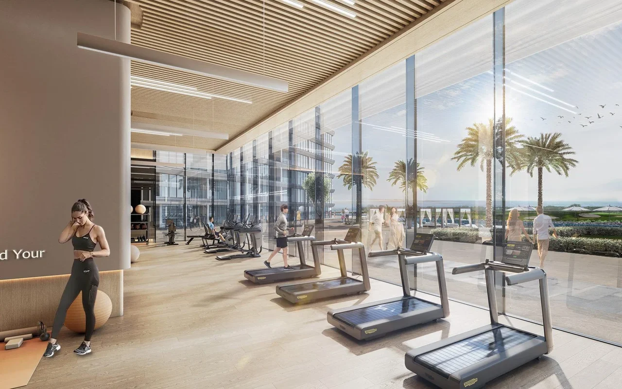 Апартаменты в комплексе New Selene Beach Residences with a lagoon, a swimming pool and parks, Al Seanneeah, Dubai, UAE, Абу-Даби — 15