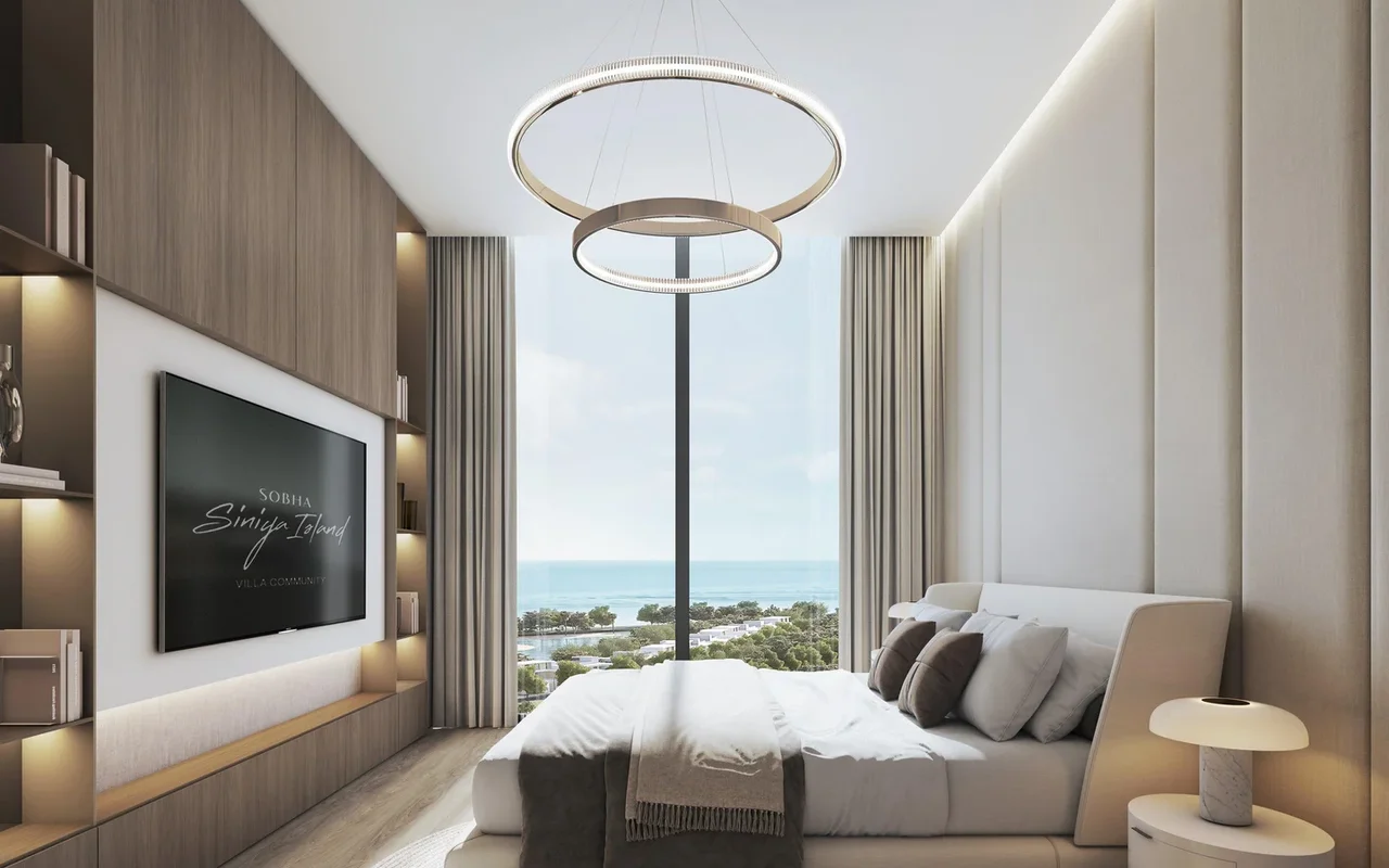 Апартаменты в комплексе New Selene Beach Residences with a lagoon, a swimming pool and parks, Al Seanneeah, Dubai, UAE, Абу-Даби — 6