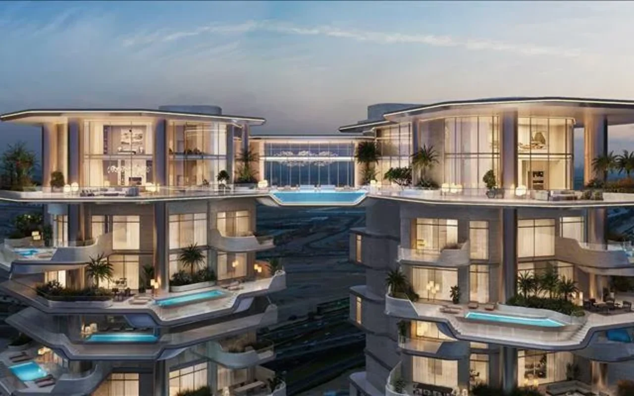 Residential complex Apartments in the new Regent Residences Dubai Sankari Place with swimming pools, spa and 5-star ... — 12