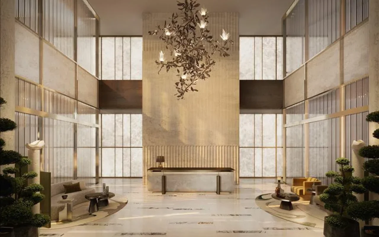 Residential complex Apartments in the new Regent Residences Dubai Sankari Place with swimming pools, spa and 5-star ... — 9