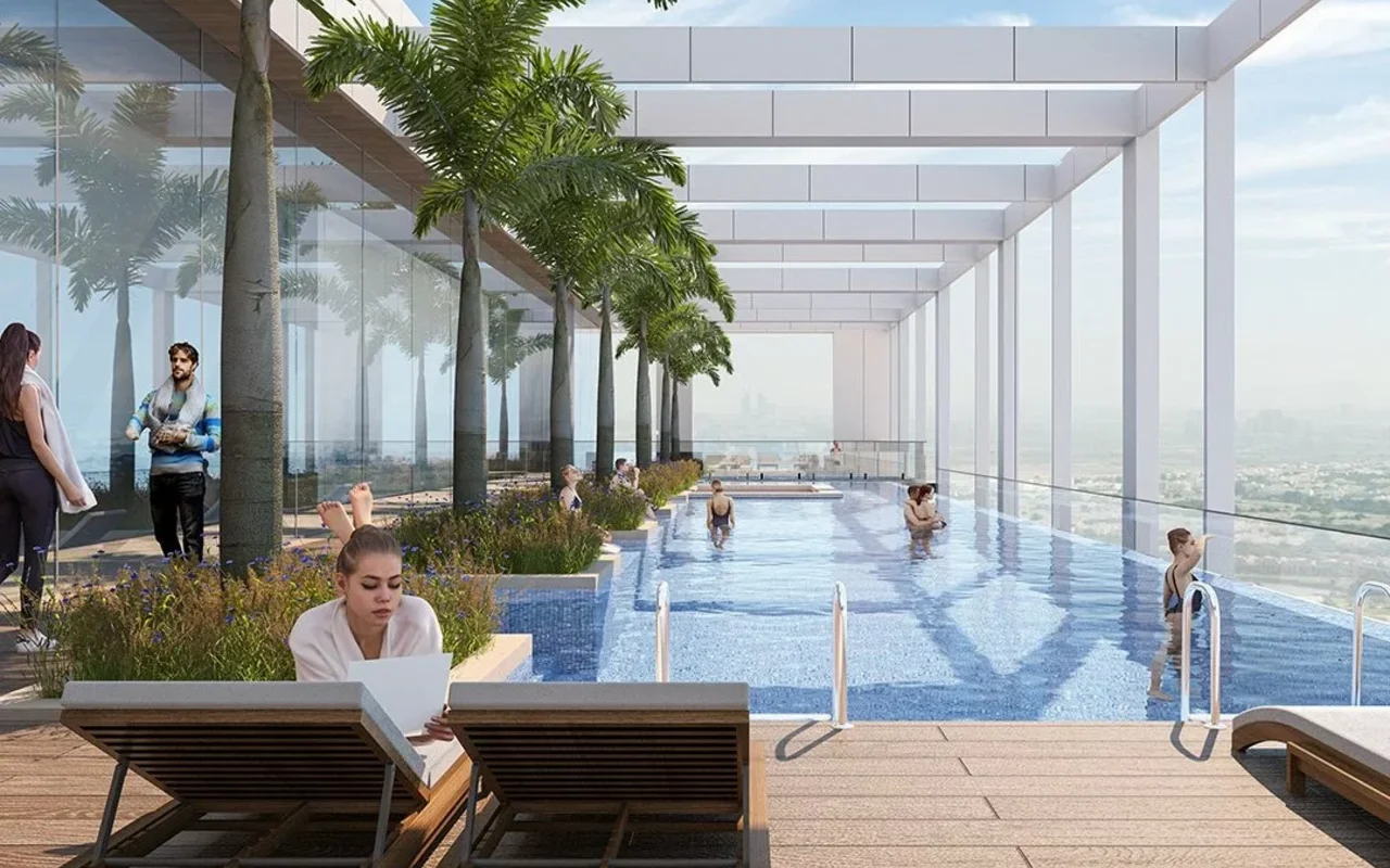 Residential complex New complex of townhouses Kensington Gardens with a private school and lagoons, International Ci ... — 10