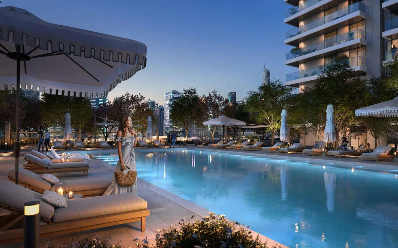 Апартаменты в комплексе Apartments in the new Marina Cove residence with a swimming pool 2 minutes from the waterfront i ..., Дубай — 7