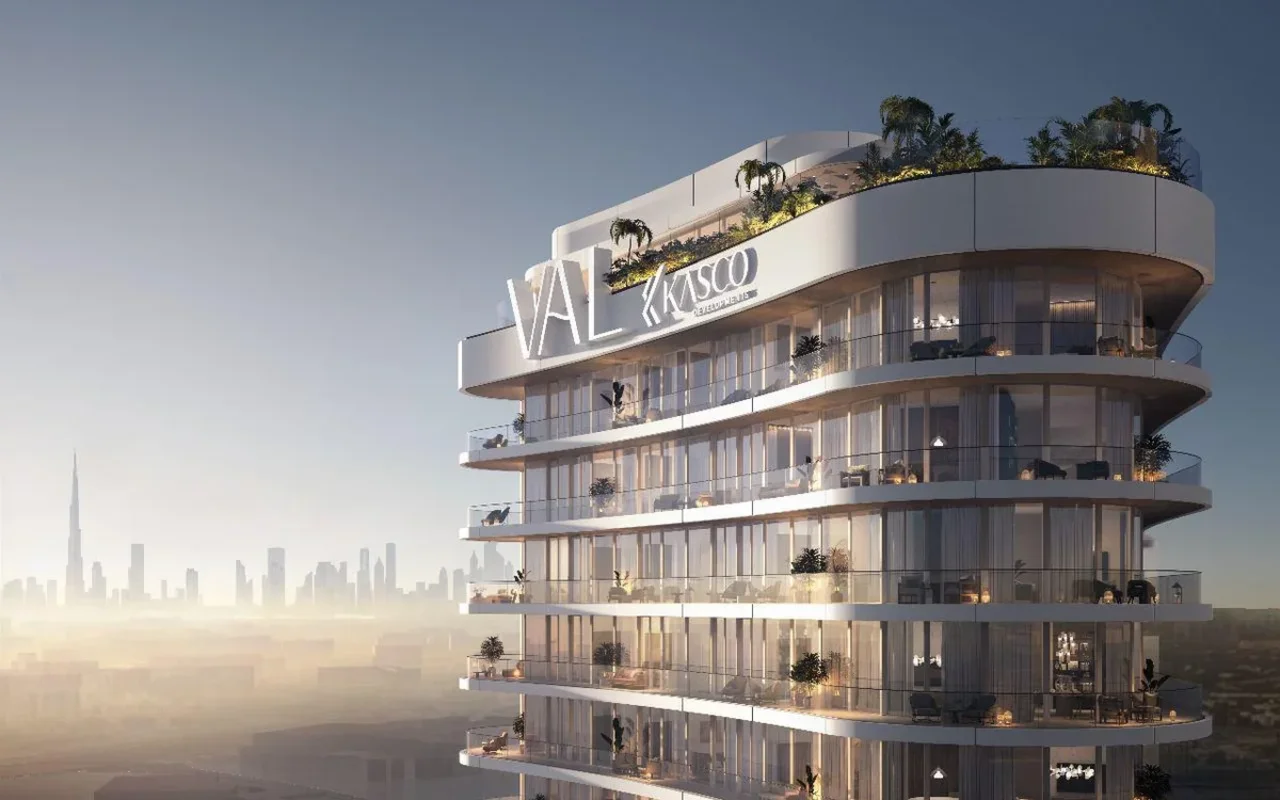 Апартаменты в комплексе First-class residential complex VAL with a good infrastructure in the Al Jaddaf area, Dubai, UAE, Дубай