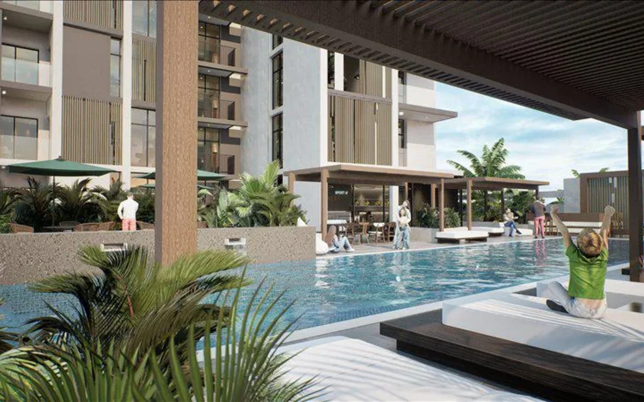 Апартаменты в комплексе New Aria Heights Residence with swimming pools and restaurants in the prestigious area of JVC, D ..., Дубай — 14